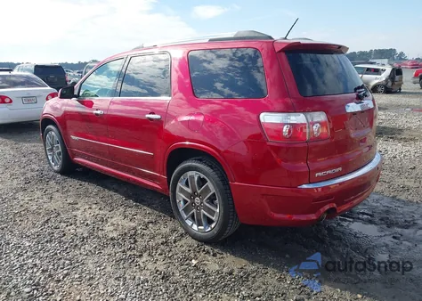 2012 GMC Acadia Denali z USA, uszkodzony, nr VIN 1GKKRTED2CJ369490